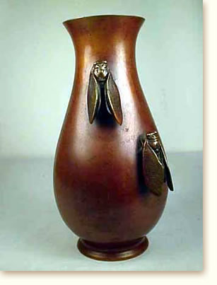 antique Japanese vase