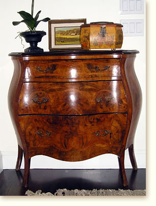 Antique Italian Bombay 3 drawer chest