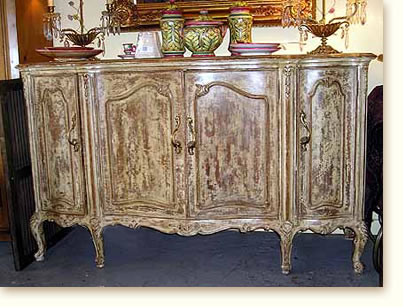 antique French sideboard