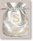 Monogramed Bridal Purse