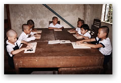 Child Playing Tactile Game